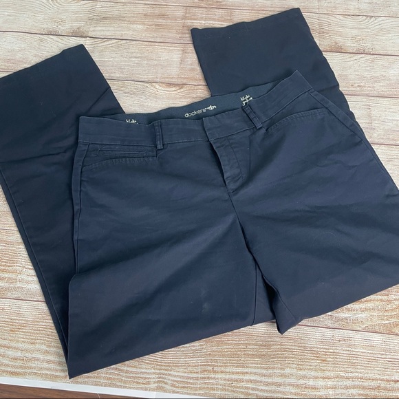 Dockers Pants - Dockers khaki navy blue casual dress pant